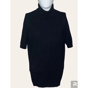 Lane‎ Bryant Sweater Black Cowl Neck Pullover Size 22/24
